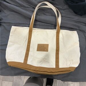 Two-Tone Corona Canvas Tote Bag
